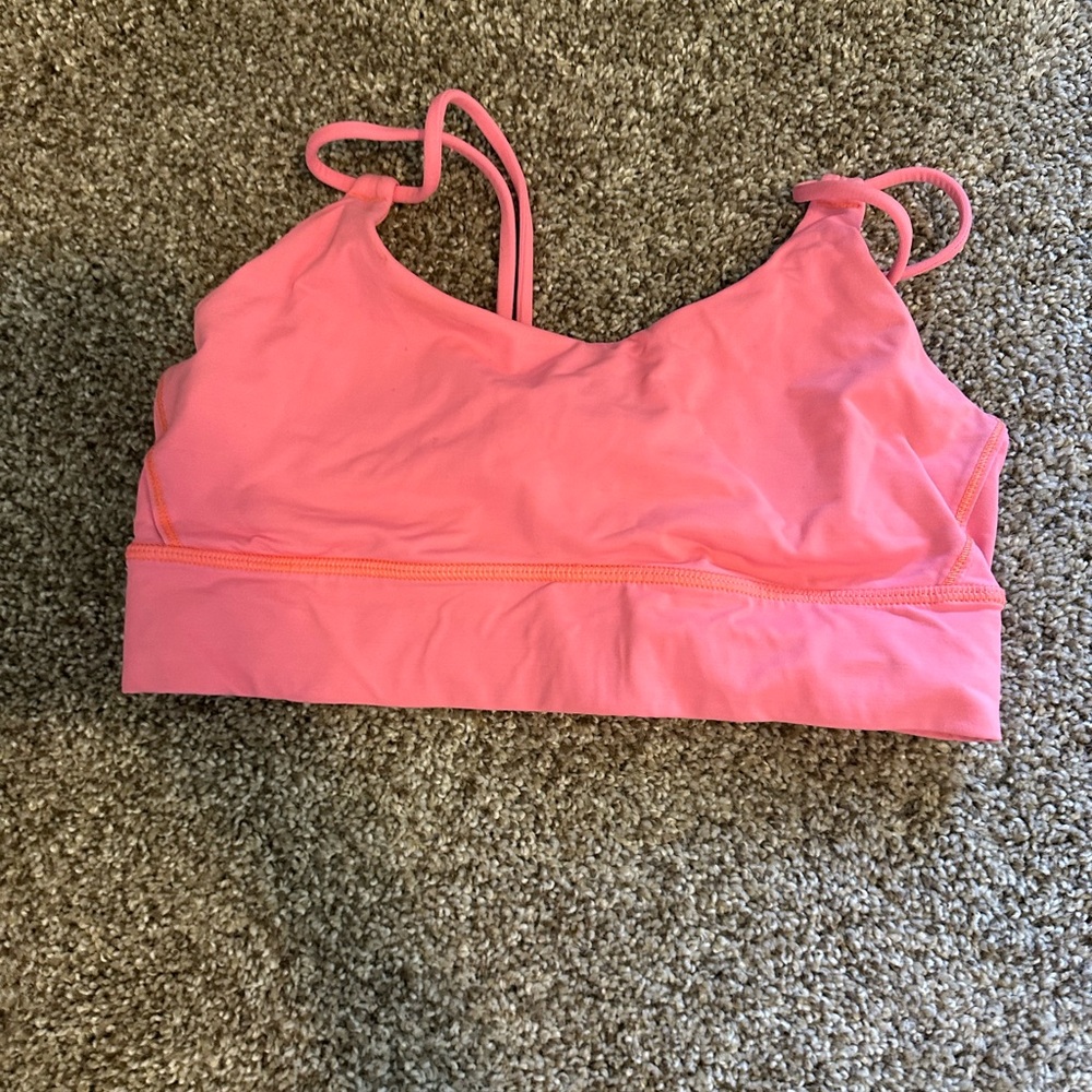 lululemon athletica Pink Sports Bra
